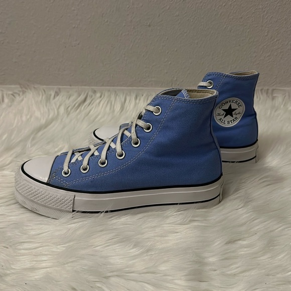 Converse Chuck Taylor All Star Lift Hi High-Top Platform Sneakers Royal pulse - Picture 3 of 7
